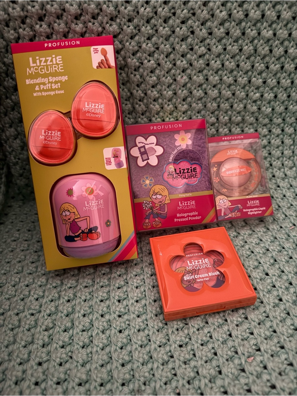 Disney Lizzie McGuire Kids Bath & Skin Set - Pink, Orange, Yellow